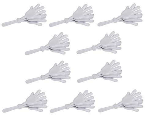 10x Hand-Clapper / Klatschhand / Klapperhand von ohne Markenname