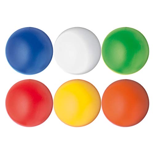 6X Anti-Stressball/Wutball/Knautschball / 6 Farben von ohne Markenname