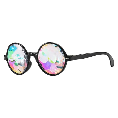 ohodhmnu Brille Prisma Brechung Brille Festival Zubehör Damen Herren Sonnenbrille von ohodhmnu