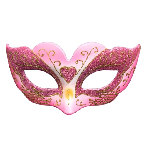 ohodhmnu Elegante Halbgesichtsmaske, Augenmaske für Kinder, Mädchen, Vintage-Stil, Karneval, Venezianer, Augenmaske für Halloween-Partys ohodhmnu Elegante Halbgesichtsmaske, Augenmaske für Kinder, Mädchen, Vintage-Stil, Karneval, Venezianer, Augenmaske für Halloween-Partys von ohodhmnu