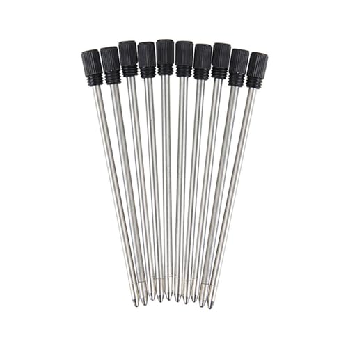 ohodhmnu Kugelschreiberminen, Metall-Kugelschreiberminen für Drehkugelschreiber, Multifunktions-Stift, Standard, 10 Stück ohodhmnu Kugelschreiberminen, Metall-Kugelschreiberminen für Drehkugelschreiber, Multifunktions-Stift, Standard, 10 Stück von ohodhmnu