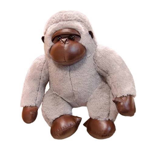 ohodhmnu Weiche Plüsch Monkey Pillow AFFE Plüschkissen Tierkissen Für Kinder Und Erwachsene Leicht Zu Reinigen Zu Geburtstagsgeschenken von ohodhmnu