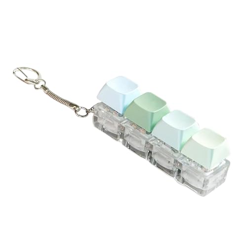 4 Key Mechanical KeyCap Switches Tester Spielzeugschlüsselkette Mit Taktilierten Feedbacks Zur Reduzierung Von Angstzuständen Und Unterhaltsamer Stressbekämpfungsinstrument von omiinitio