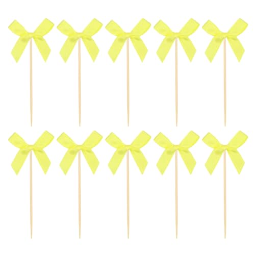 Set Von 10 Schönen Bowknot Cake Toppers Ornament Für Elegante Geburtstags Und Brautpartydekorationen Romanze Thema Set Von 10 Schönen Bowknot Cake Toppers Ornament Für Elegante Geburtstags Und Brautpartydekorationen Romanze Thema von omiinitio