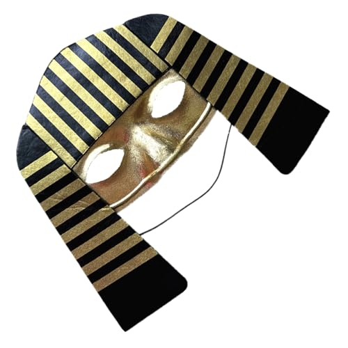 omiinitio Ägyptische Pharaonen Kostüm Golden Cape Cloak Ägyptische Maske Venezianer Maske Outfit Für Halloween Cosplay Dress Up omiinitio Ägyptische Pharaonen Kostüm Golden Cape Cloak Ägyptische Maske Venezianer Maske Outfit Für Halloween Cosplay Dress Up von omiinitio