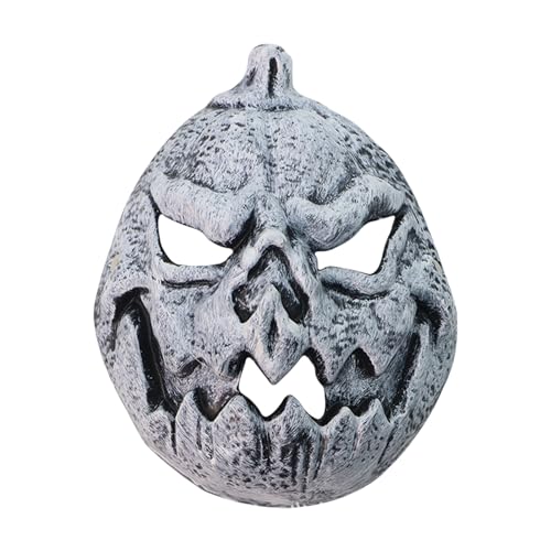 omiinitio Kürbismaske PU Foam Vollgesichtsmaske Mardi Gras Maske Kürbisschädel Maske Für Themenparty Halloween Cosplay Party Requisiten von omiinitio