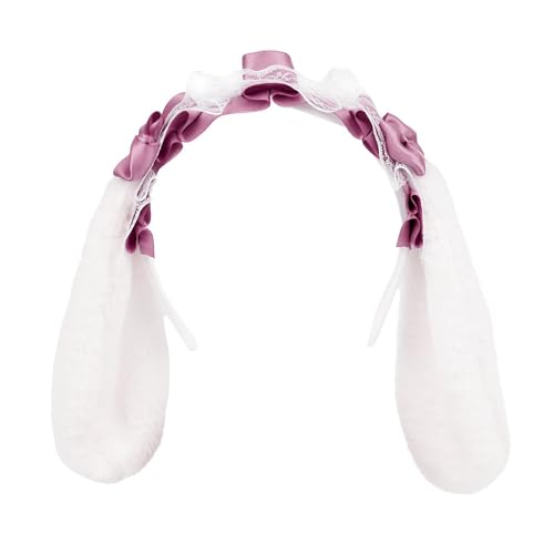 omiinitio Lop Ohrhaarband Spitze Bogenknoten Stirnband Animation Kaninchen Ohrhaarhoop Kostümpartys Requisiten Maskerade Partyzubehör Spitzen Kaninchen Stirnband omiinitio Lop Ohrhaarband Spitze Bogenknoten Stirnband Animation Kaninchen Ohrhaarhoop Kostümpartys Requisiten Maskerade Partyzubehör Spitzen Kaninchen Stirnband von omiinitio