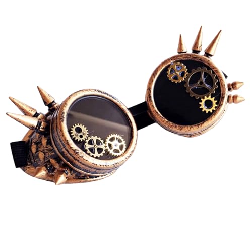 omiinitio Steampunksbrillen Mit Nietschuhen Gläser Halloween Brillen Retro Gläser Steampunks Brillen Party Vorräte omiinitio Steampunksbrillen Mit Nietschuhen Gläser Halloween Brillen Retro Gläser Steampunks Brillen Party Vorräte von omiinitio