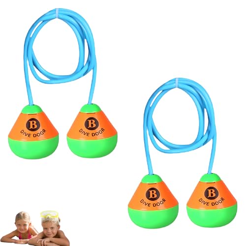 2 Stück 2.5 M Tauchbogen, Pool Spielzeug Kinder Pool Zubehör Spaß Tauchspielzeug Für Kinder Schwimmbad Spielzeug Tauchringe Zum Durchtauchen Tauchen Spielzeug Für Unterwasserspiel Und Tauchtraining von oooaooo