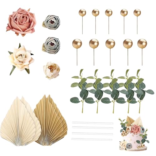 28 Stück Tortendeko Blumen, Torten Deko Mädchen, Kuchen Deko Geburtstag, Blumen Für Torte Cake Topper für Babyparty Hochzeitstorte Geburtstag Kommunion Taufe Party 28 Stück Tortendeko Blumen, Torten Deko Mädchen, Kuchen Deko Geburtstag, Blumen Für Torte Cake Topper für Babyparty Hochzeitstorte Geburtstag Kommunion Taufe Party von oooaooo