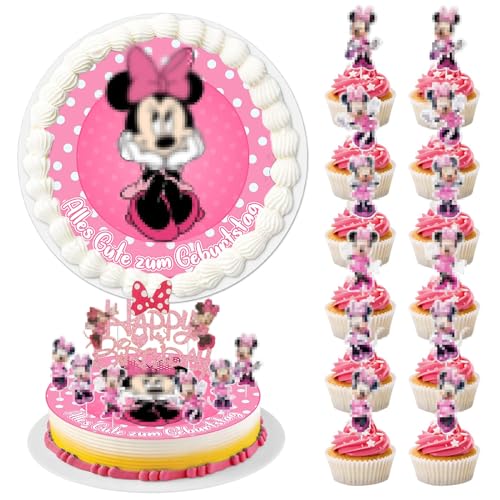 Essbar Tortenaufleger Mädchen 14 Stück, 20 cm Tortendeko Essbar Mädchen mit Cake Topper, Esspapier Tortendeko Foto, Kuchendeko Geburtstag Mädchen Essbar Tortenaufleger Mädchen 14 Stück, 20 cm Tortendeko Essbar Mädchen mit Cake Topper, Esspapier Tortendeko Foto, Kuchendeko Geburtstag Mädchen von oosheon