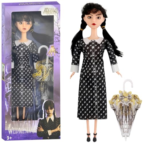 Wednesday Figur, Wednesday Puppe, Wednesday Pop Figure, Anime Figuren, Wednesday Action Figuren, Wednesday Spielzeug Geschenke für Fans Kinder Erwachsene Wednesday Figur, Wednesday Puppe, Wednesday Pop Figure, Anime Figuren, Wednesday Action Figuren, Wednesday Spielzeug Geschenke für Fans Kinder Erwachsene von oosheon