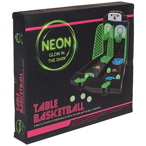 outoftheblue Mini Basketball Tischspiel mit Glow in The Dark Effekt - outoftheblue Mini Basketball Tischspiel mit Glow in The Dark Effekt - von ootb