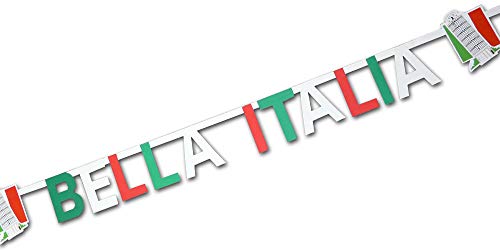 ORDENO Buchstabenketten Bella Italia für Italien Länderdekoration ORDENO Buchstabenketten Bella Italia für Italien Länderdekoration von ORDENO