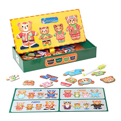 oueyfer 3D Puzzle Für Kinder Alter Von 8–12 Jahren Aus Holz Für Kreative Puzzle Box Passendes Spielzeug Kleines Ankleide Tangram Für Babys Lernen Bildung von oueyfer