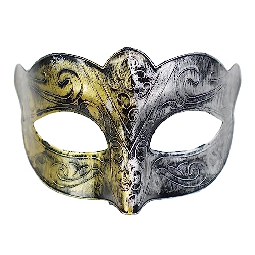 oueyfer Antike Karnevalsmasken Karneval Maskerademasken Kostümpartyzubehör Venezianische Masken Dekoration Für Damen Herren Und Kinder Halbgesichtsmasken von oueyfer