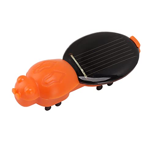 Simuliertes Modell Realistisches solarbetriebenes Spielzeug zum Erlernen von ABS Orange Schwarz von outdoorm