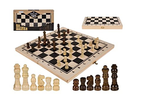 Schachbrettspiel aus Holz von Out of the blue