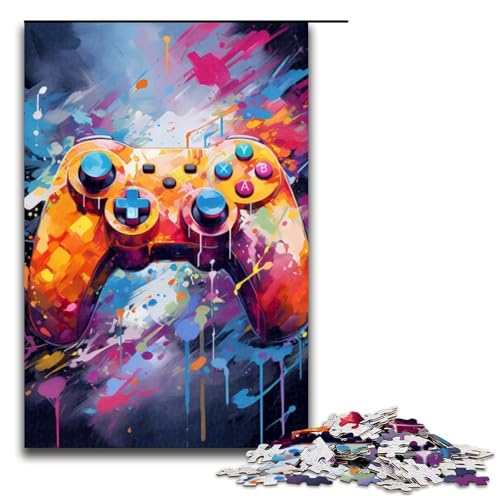 1000 Puzzle Spiel Controller Holz Kinder Puzzle Familie Eltern-Kind-Interaktion 1000 PCS von ouynngjing