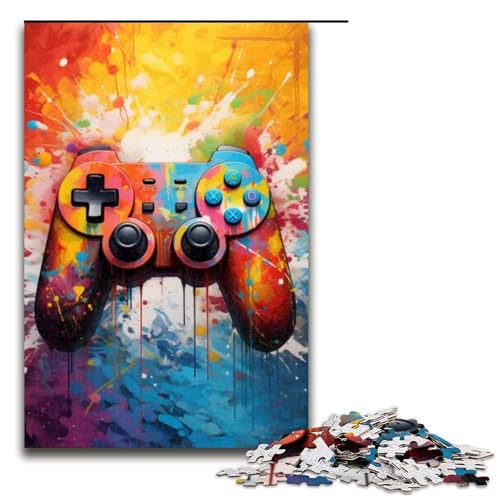 1000 Puzzle Spiel Controller Holz Kinder Puzzle Familie Eltern-Kind-Interaktion 1000 PCS von ouynngjing