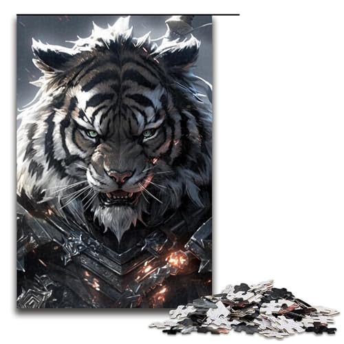 1000 Teile Graufangtiger-Puzzlespiel, Puzzle für Erwachsene, geeignet für Paare und Teenager ab 14 Jahren, 1000 Teile 1000 Teile Graufangtiger-Puzzlespiel, Puzzle für Erwachsene, geeignet für Paare und Teenager ab 14 Jahren, 1000 Teile von ouynngjing
