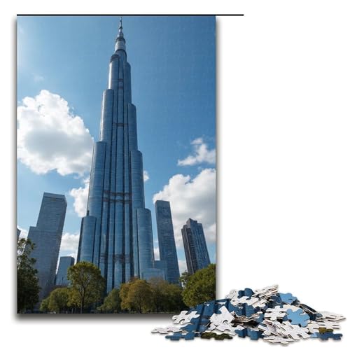 1000 Teile Großes und majestätisches Puzzle für Erwachsene Spaß für die ganze Familie Familienspiel Stressabbau schwieriges Herausforderungspuzzle 1000 Teile (75 x 50 cm) von ouynngjing