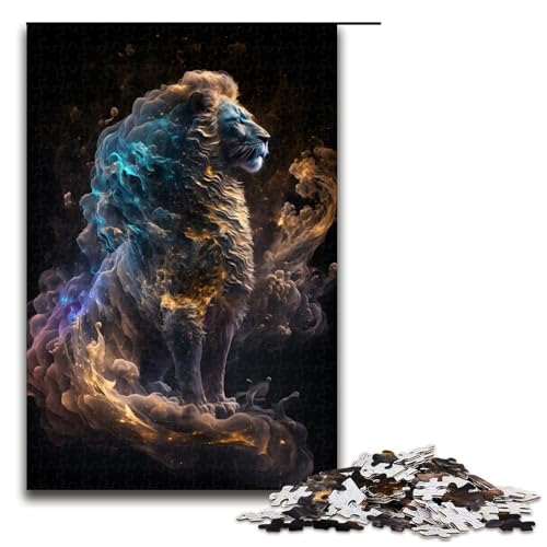 1000 Teile Unendliches Puzzle „Stolz des Löwen“ für Erwachsene. Unmögliches Puzzle zum Stressabbau für Teenager ab 14 Jahren. 1000 Teile 1000 Teile Unendliches Puzzle „Stolz des Löwen“ für Erwachsene. Unmögliches Puzzle zum Stressabbau für Teenager ab 14 Jahren. 1000 Teile von ouynngjing
