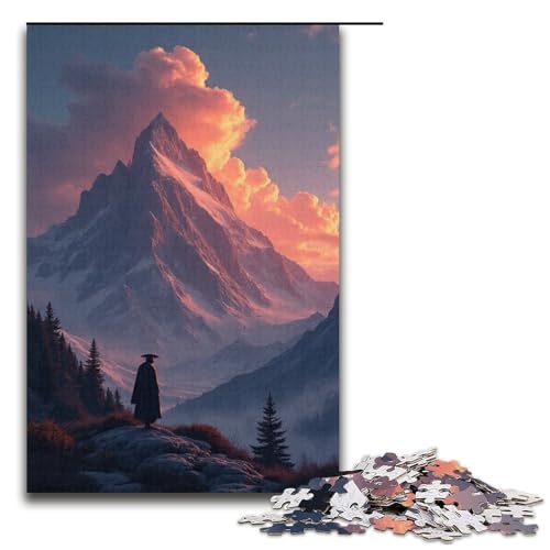 1000-teilige Puzzles großartige Puzzles für Erwachsene Holzpuzzle Familienspiele 1000 Teile (38 x 26 cm) von ouynngjing