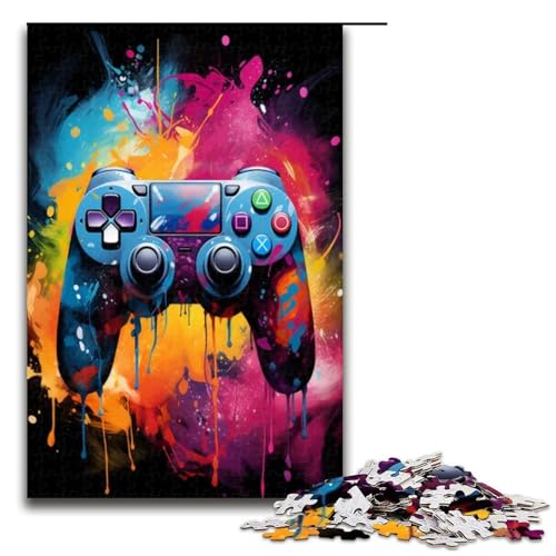 1000 teiliges Gamecontroller Puzzlespiel Puzzle für Erwachsene geeignet für Paare und Teenager ab 14 Jahren 1000 Teile (75 x 50 cm) von ouynngjing