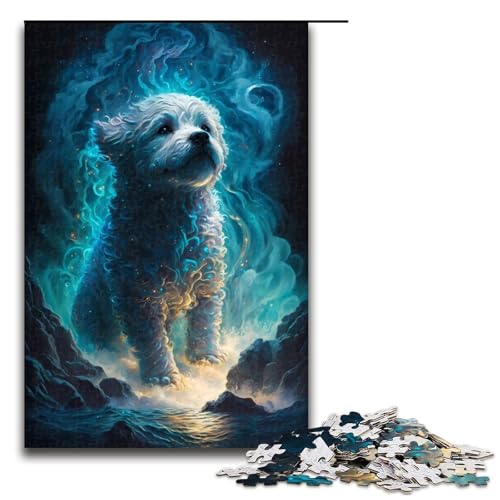 1000-teiliges Puzzle, Bichon Frise-Hund, Puzzle für Erwachsene, Holzpuzzle, Familienspiele, 1000 Teile 1000-teiliges Puzzle, Bichon Frise-Hund, Puzzle für Erwachsene, Holzpuzzle, Familienspiele, 1000 Teile von ouynngjing