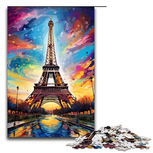 1000-teiliges Puzzle, Bunte Löwen, Holzpuzzle, Lernspiele, Heimdekoration, 1000 Teile von ouynngjing