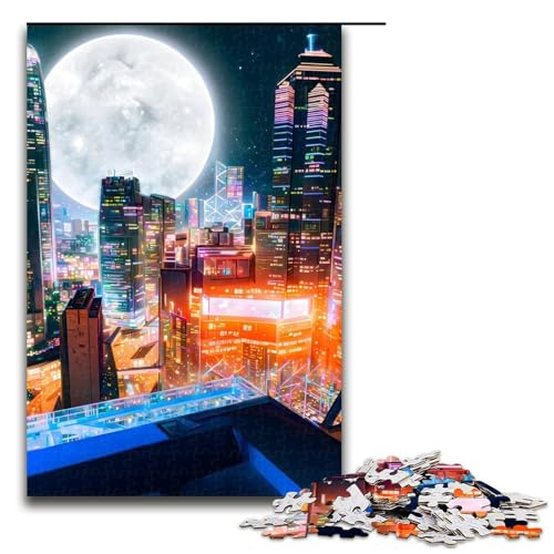 1000-teiliges Puzzle, Farbiger Totenkopf, für Erwachsene, Holzpuzzle, anspruchsvolles Spiel, 1000 Teile 1000-teiliges Puzzle, Farbiger Totenkopf, für Erwachsene, Holzpuzzle, anspruchsvolles Spiel, 1000 Teile von ouynngjing