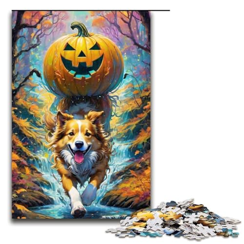1000-teiliges Puzzle, Halloween-Hund, 5 Puzzles für Erwachsene und Kinder, Holzpuzzle, pädagogisches Spielzeug zum Stressabbau, Puzzle 1000 Teile 1000-teiliges Puzzle, Halloween-Hund, 5 Puzzles für Erwachsene und Kinder, Holzpuzzle, pädagogisches Spielzeug zum Stressabbau, Puzzle 1000 Teile von ouynngjing