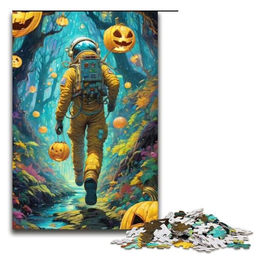1000-teiliges Puzzle, Lernspiele, Halloween, Astronaut1, Puzzles für Erwachsene, Holzpuzzle für Familienspaß und Spieleabend, 1000 PCS 1000-teiliges Puzzle, Lernspiele, Halloween, Astronaut1, Puzzles für Erwachsene, Holzpuzzle für Familienspaß und Spieleabend, 1000 PCS von ouynngjing