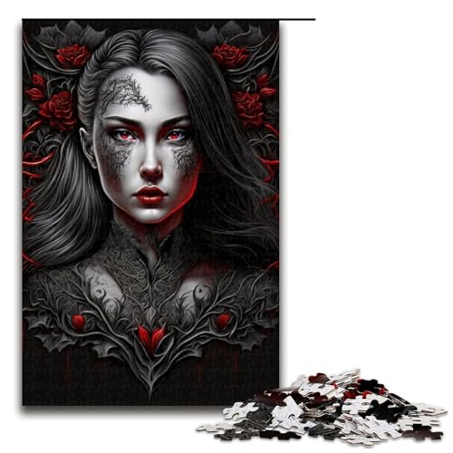 1000-teiliges Puzzle, Lernspiele, Schönheit im Dunkeln, Puzzles für Erwachsene, Holzpuzzle für Familienspaß und Spieleabend, 1000 PCS 1000-teiliges Puzzle, Lernspiele, Schönheit im Dunkeln, Puzzles für Erwachsene, Holzpuzzle für Familienspaß und Spieleabend, 1000 PCS von ouynngjing