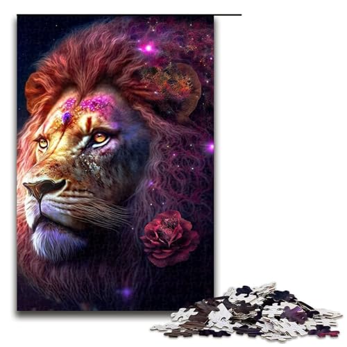 1000-teiliges Puzzle, Löwen-Puzzle für Erwachsene, Holzpuzzle, anspruchsvolles Spiel, 1000 Teile 1000-teiliges Puzzle, Löwen-Puzzle für Erwachsene, Holzpuzzle, anspruchsvolles Spiel, 1000 Teile von ouynngjing