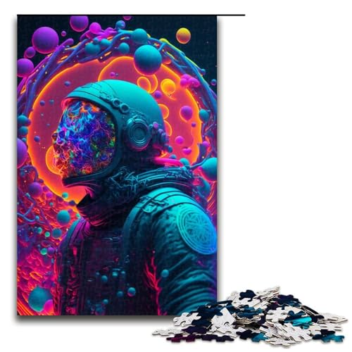 1000-teiliges Puzzle „Astronaut Creation“ für Erwachsene, Holzpuzzle, anspruchsvolles Spiel, 1000 Teile 1000-teiliges Puzzle „Astronaut Creation“ für Erwachsene, Holzpuzzle, anspruchsvolles Spiel, 1000 Teile von ouynngjing