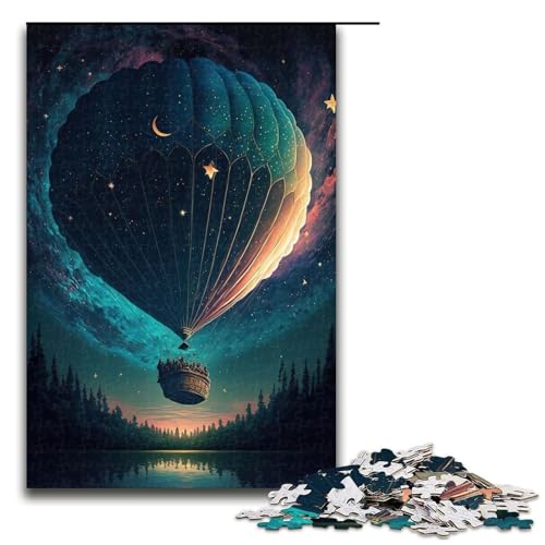 1000-teiliges Puzzle „Ballon im Weltraum“ für Erwachsene und Kinder, Holzpuzzle, pädagogisches Spielzeug zum Stressabbau, Puzzle 1000 Teile 1000-teiliges Puzzle „Ballon im Weltraum“ für Erwachsene und Kinder, Holzpuzzle, pädagogisches Spielzeug zum Stressabbau, Puzzle 1000 Teile von ouynngjing