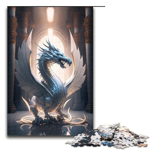 1000-teiliges Puzzle „Brave Dragon“ für Erwachsene und Kinder, Holzpuzzle, pädagogisches Spielzeug zum Stressabbau, Puzzle 1000 Teile 1000-teiliges Puzzle „Brave Dragon“ für Erwachsene und Kinder, Holzpuzzle, pädagogisches Spielzeug zum Stressabbau, Puzzle 1000 Teile von ouynngjing