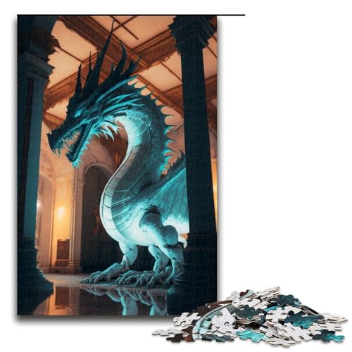 1000-teiliges Puzzle „Brave Dragon“ für Erwachsene und Kinder, Holzpuzzle, pädagogisches Spielzeug zum Stressabbau, Puzzle 1000 Teile 1000-teiliges Puzzle „Brave Dragon“ für Erwachsene und Kinder, Holzpuzzle, pädagogisches Spielzeug zum Stressabbau, Puzzle 1000 Teile von ouynngjing