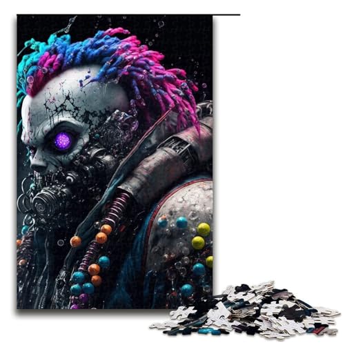 1000-teiliges Puzzle „Brutal Warrior3“ Puzzle aus Holz, Lernspiele, Heimdekoration, 1000 Teile von ouynngjing