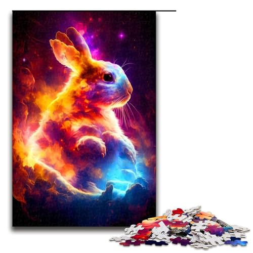 1000-teiliges Puzzle „Bunny1“ aus Holz, Lernspiele, Heimdekoration, 1000 Teile 1000-teiliges Puzzle „Bunny1“ aus Holz, Lernspiele, Heimdekoration, 1000 Teile von ouynngjing
