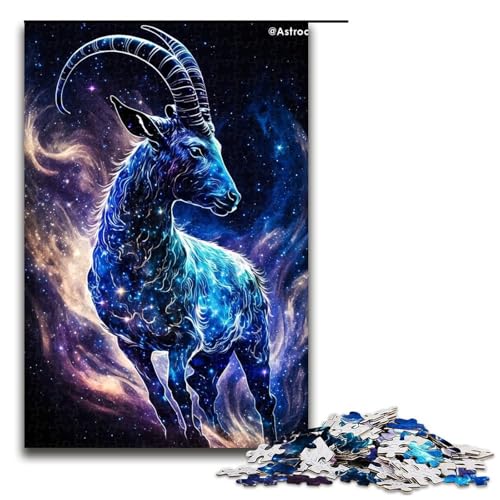 1000-teiliges Puzzle „Cosmic Flower“ für Erwachsene, Holzpuzzle, anspruchsvolles Spiel, 1000 Teile von ouynngjing