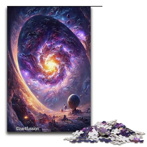 1000 teiliges Puzzle „Der große Kessel des Himmels“ für Erwachsene Holzpuzzle anspruchsvolles Spiel 1000 Teile (38 x 26 cm) von ouynngjing