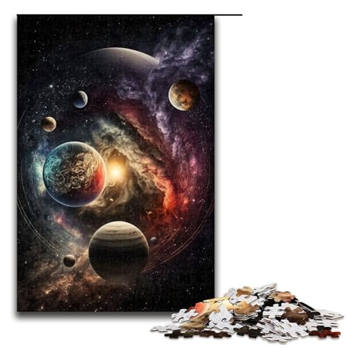 1000-teiliges Puzzle „EIN wunderschönes Universum“ für Erwachsene, Holzpuzzle, anspruchsvolles Spiel, 1000 Teile 1000-teiliges Puzzle „EIN wunderschönes Universum“ für Erwachsene, Holzpuzzle, anspruchsvolles Spiel, 1000 Teile von ouynngjing