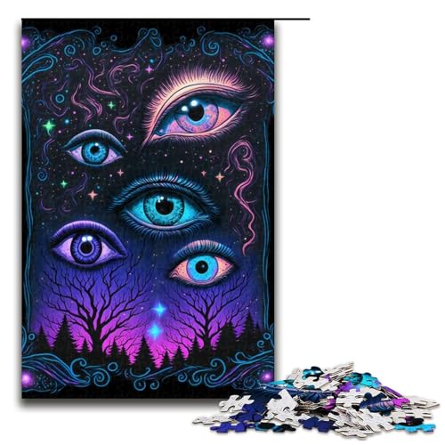 1000-teiliges Puzzle „Esoteric Vision“ für Erwachsene, Holzpuzzle, anspruchsvolles Spiel, 1000 Teile 1000-teiliges Puzzle „Esoteric Vision“ für Erwachsene, Holzpuzzle, anspruchsvolles Spiel, 1000 Teile von ouynngjing