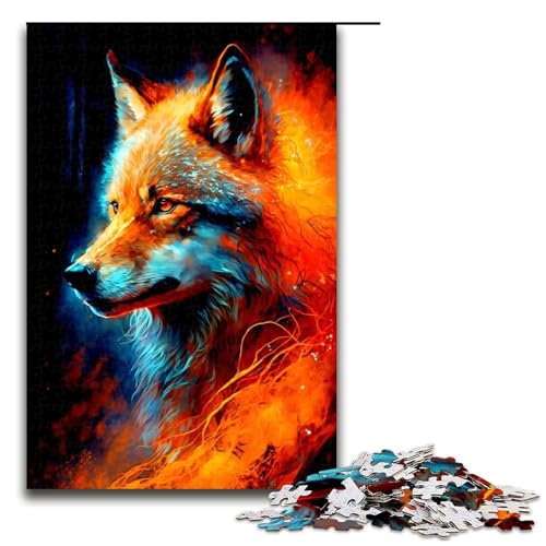 1000-teiliges Puzzle „Fuchs 5“ für Erwachsene, Holzpuzzle, anspruchsvolles Spiel, 1000 Teile 1000-teiliges Puzzle „Fuchs 5“ für Erwachsene, Holzpuzzle, anspruchsvolles Spiel, 1000 Teile von ouynngjing
