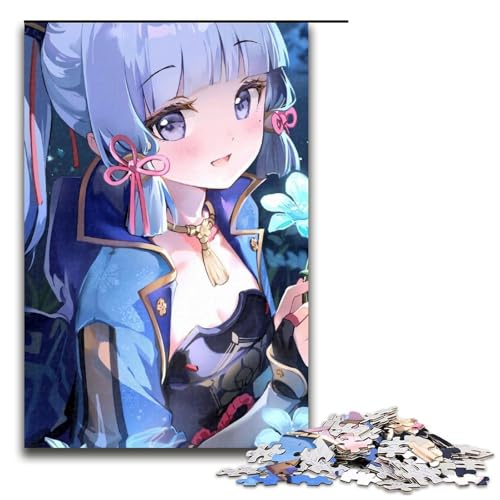 1000-teiliges Puzzle „Genshin Impact“ aus Holz, Lernspiele, Heimdekoration, 1000 Teile von ouynngjing