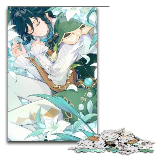 1000-teiliges Puzzle „Genshin Impact“ für Erwachsene, Holzpuzzle, anspruchsvolles Spiel, 1000 Teile 1000-teiliges Puzzle „Genshin Impact“ für Erwachsene, Holzpuzzle, anspruchsvolles Spiel, 1000 Teile von ouynngjing