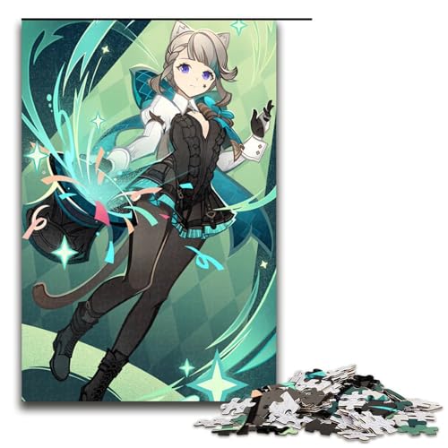 1000-teiliges Puzzle „Genshin Impact“ für Erwachsene, Holzpuzzle, anspruchsvolles Spiel, 1000 Teile 1000-teiliges Puzzle „Genshin Impact“ für Erwachsene, Holzpuzzle, anspruchsvolles Spiel, 1000 Teile von ouynngjing
